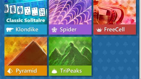 Microsoft Solitaire and Casual Games not loading.